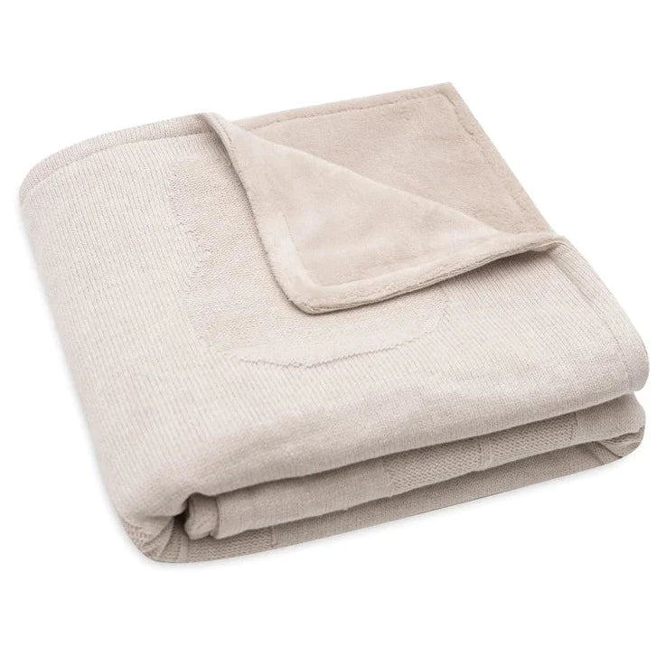 Cambrass Decke Raschel Für Wiege – 110 X 140 Cm, Blau, Weicher Samt, Für Babybett, Spieldecke