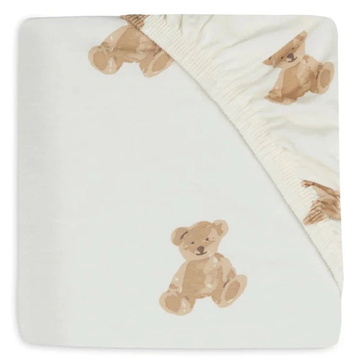 Spannbettlaken Kinderbett 60x120cm - Teddy Bear - Little Baby Pocket