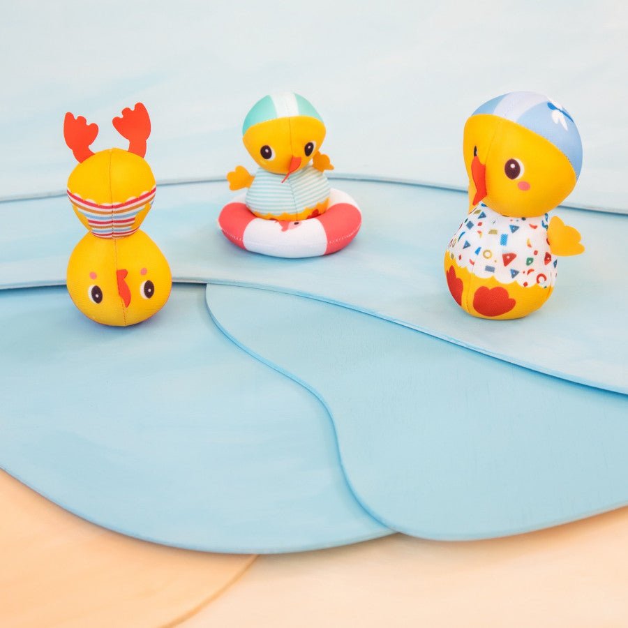 3 Badeentchen Lernen Schwimmen - Little Baby Pocket