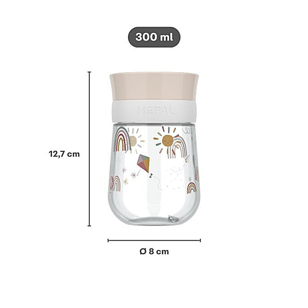 Mepal - 360° Trinklernbecher Mepal Mio - Sunshine Rainbow