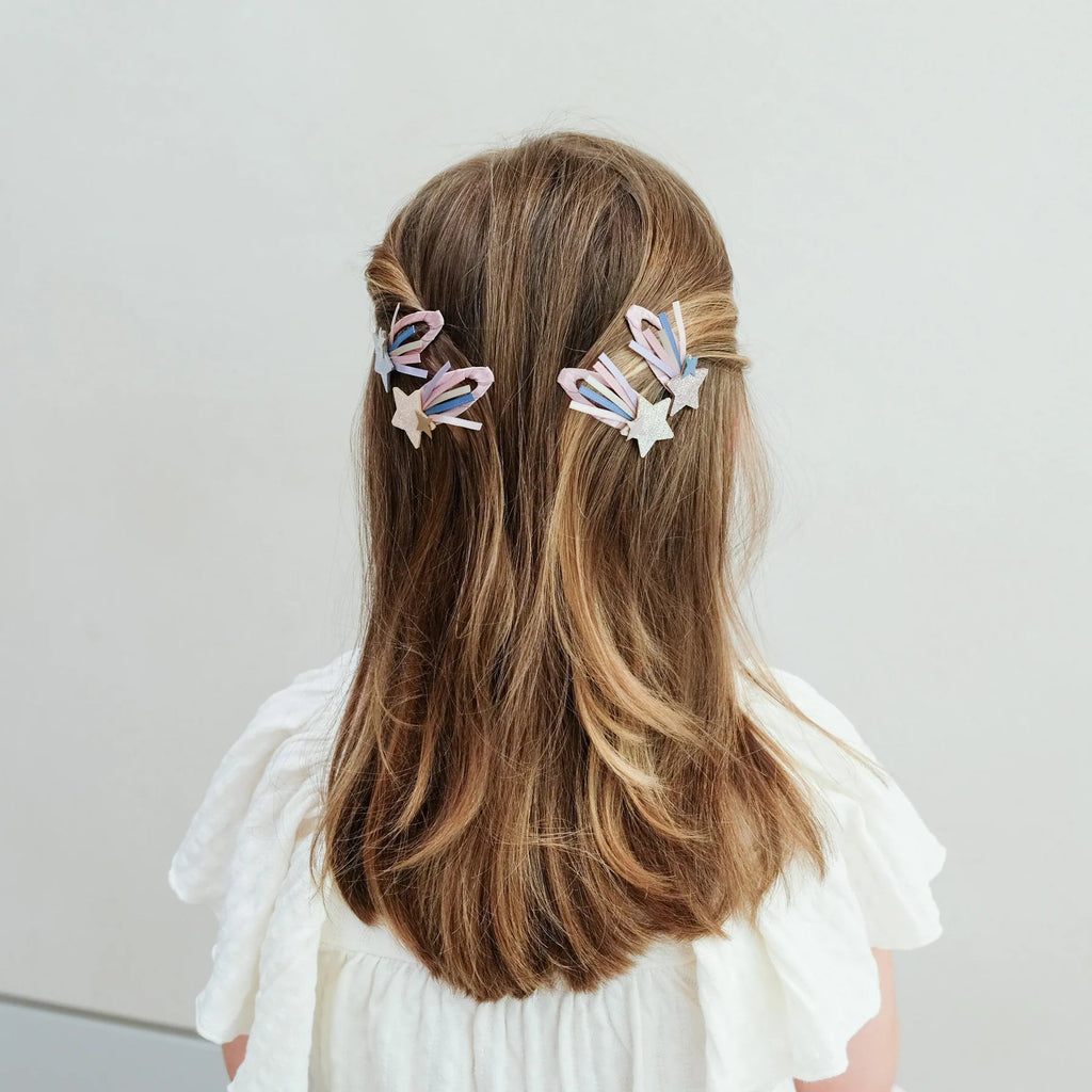 4er Set Haarspangen Star Trail - Little Baby Pocket