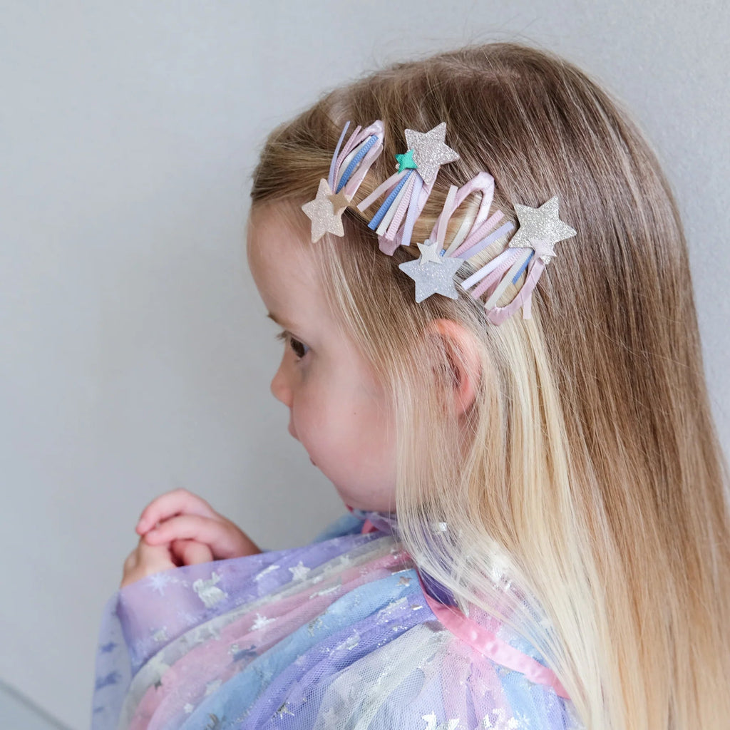 4er Set Haarspangen Star Trail - Little Baby Pocket