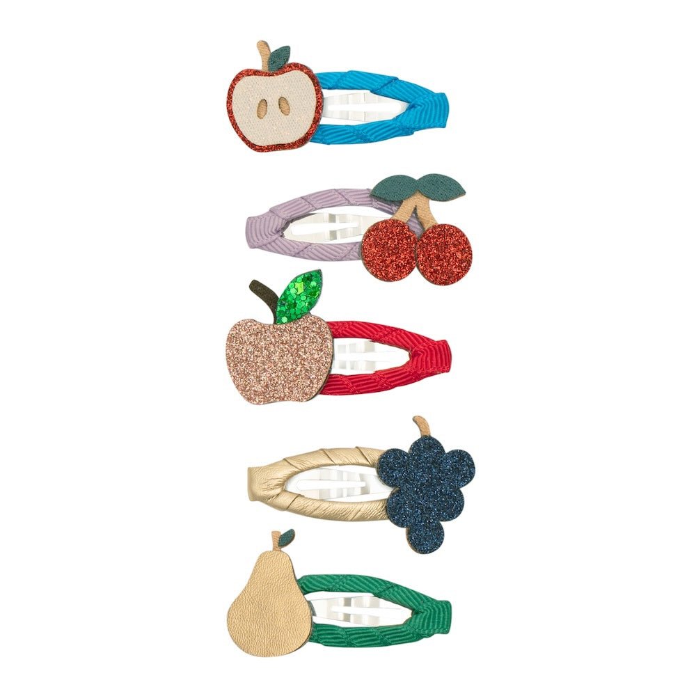 5er Set Haarspangen Fruity - Little Baby Pocket