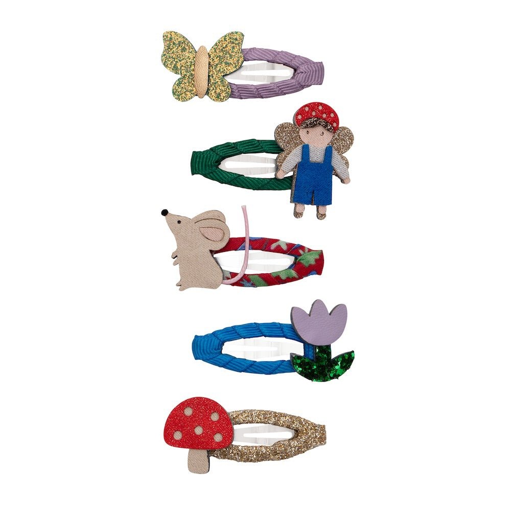 5er Set Haarspangen Woodland Fairy - Little Baby Pocket