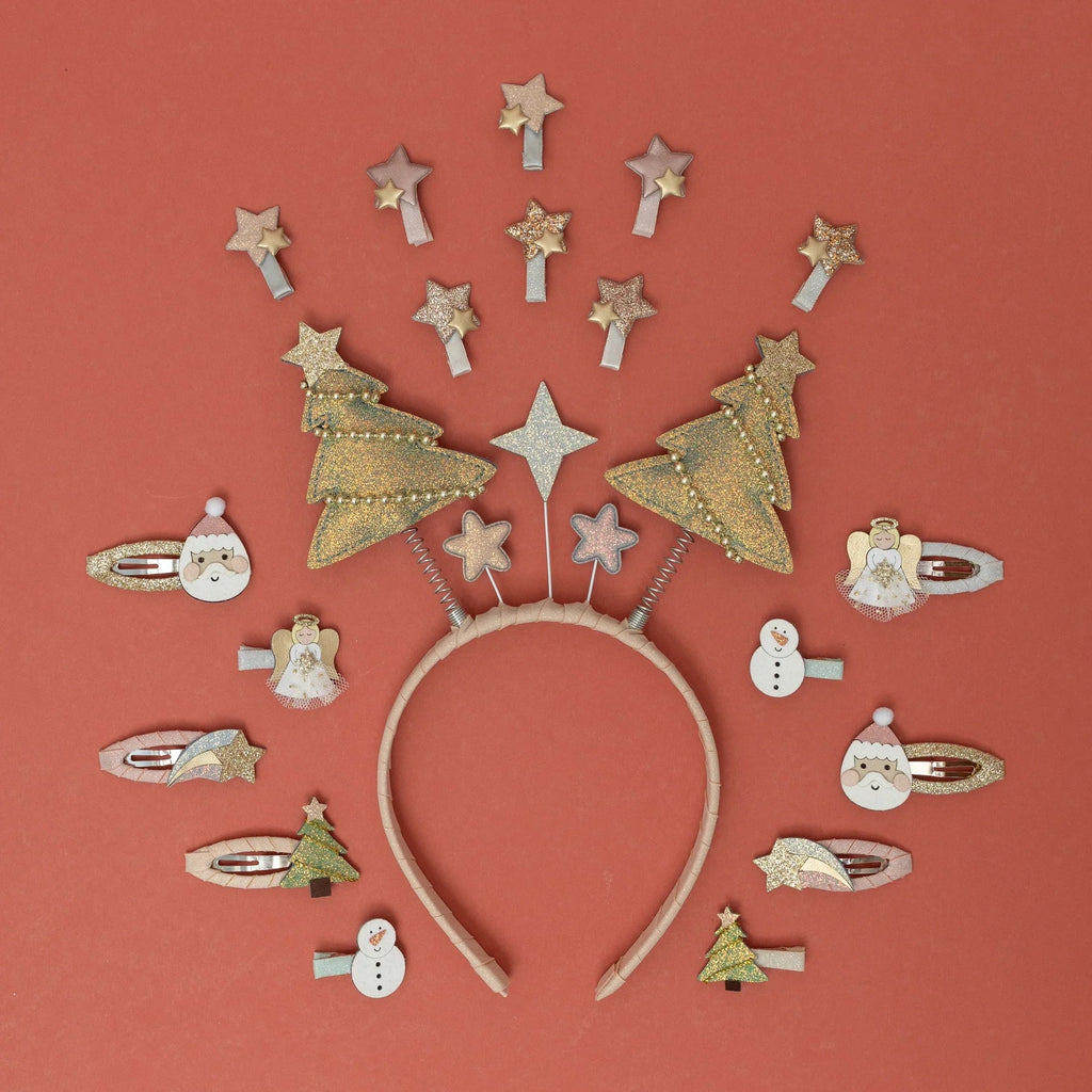 8er Set Haarspangen Sparkle Star - Little Baby Pocket