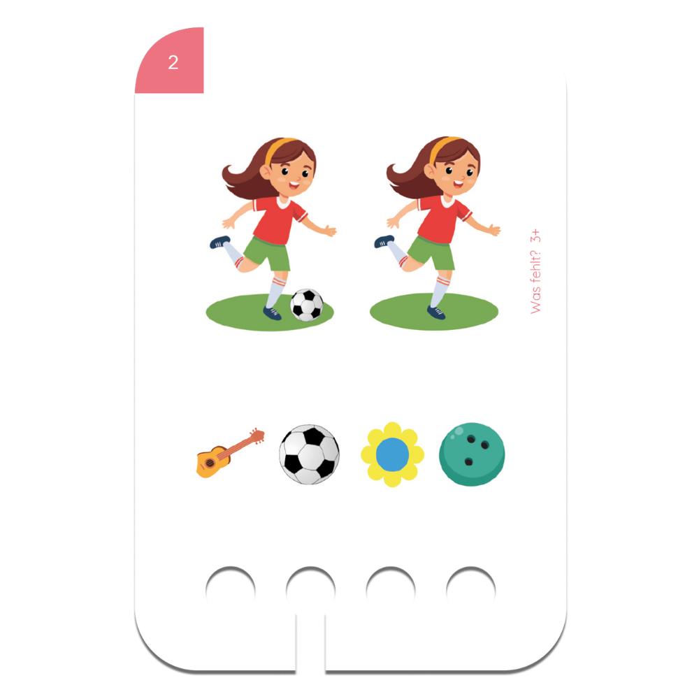 Kölner Lernspielverlag - Was fehlt 3+ - Little Baby Pocket