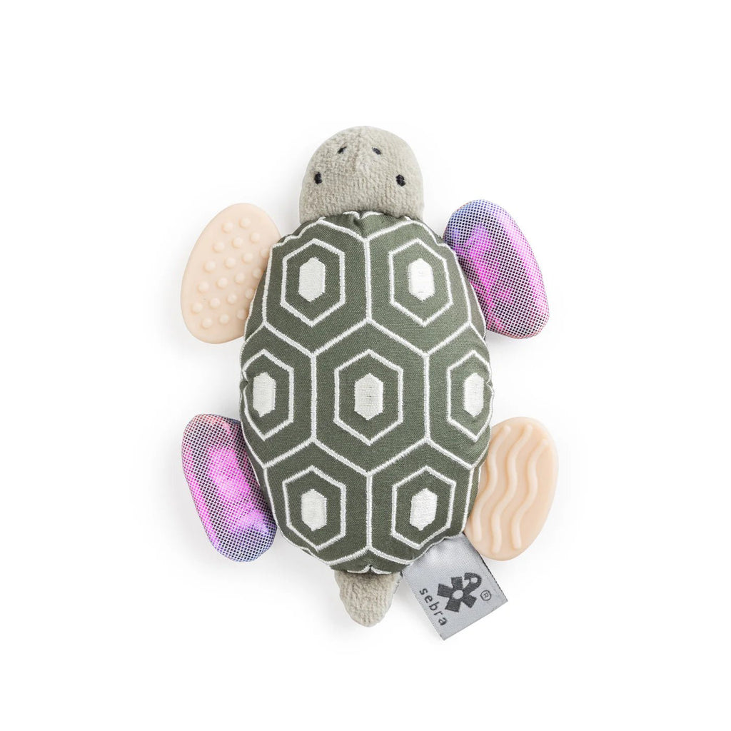 Sebra - Aktivitätsrassel mit Spiegel, Turbo die Schildkröte