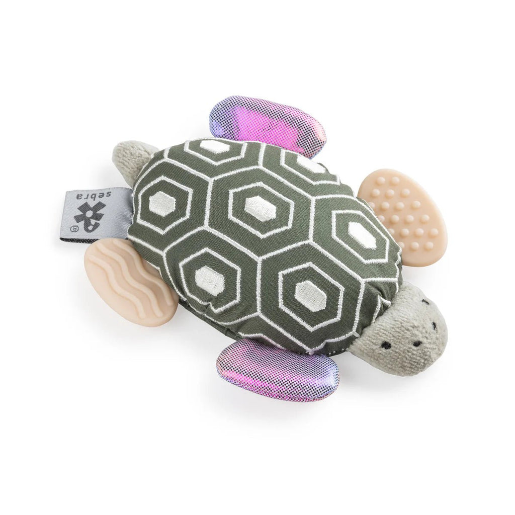 Sebra - Aktivitätsrassel mit Spiegel, Turbo die Schildkröte