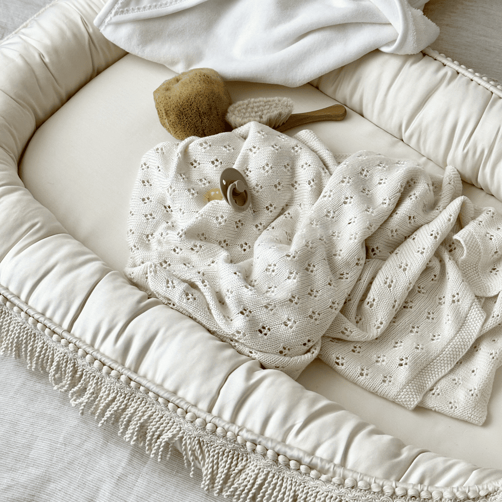 Cotton & Sweets - Babynest "Boho Twist Vanilla"