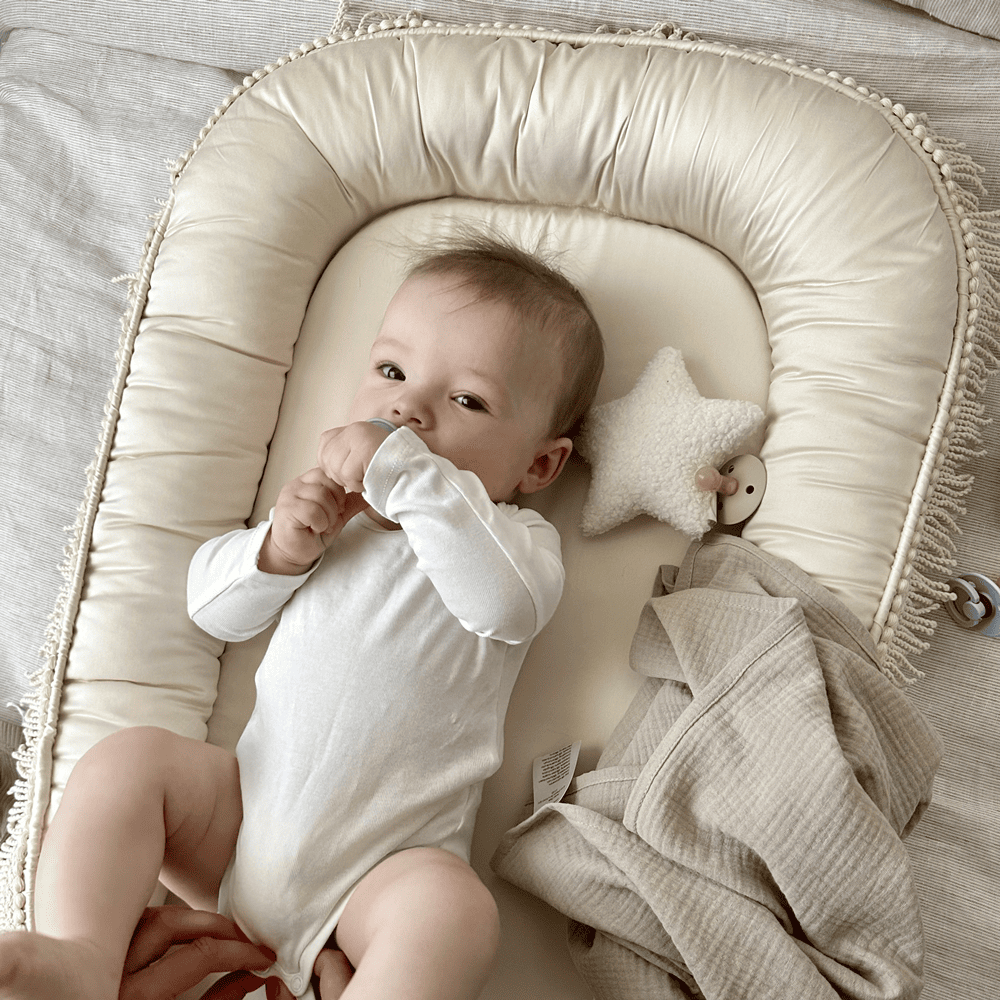 Cotton & Sweets - Babynest "Boho Twist Vanilla"
