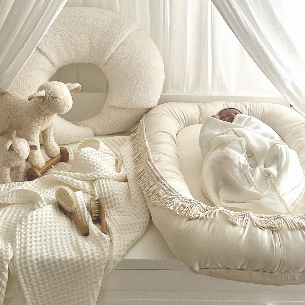 Cotton & Sweets - Babynest "Boho Twist Vanilla"