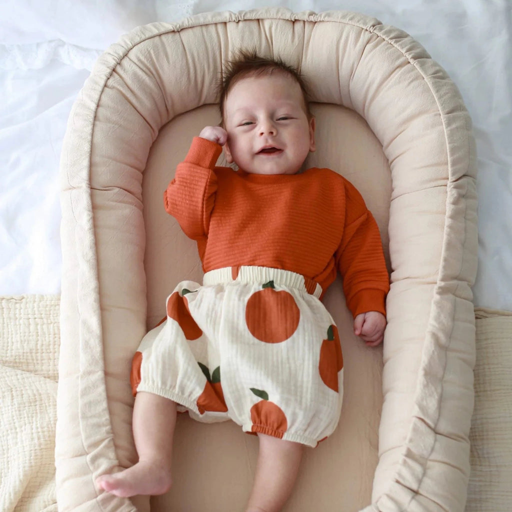 Babynest "Leinen - Light Beige" - Little Baby Pocket