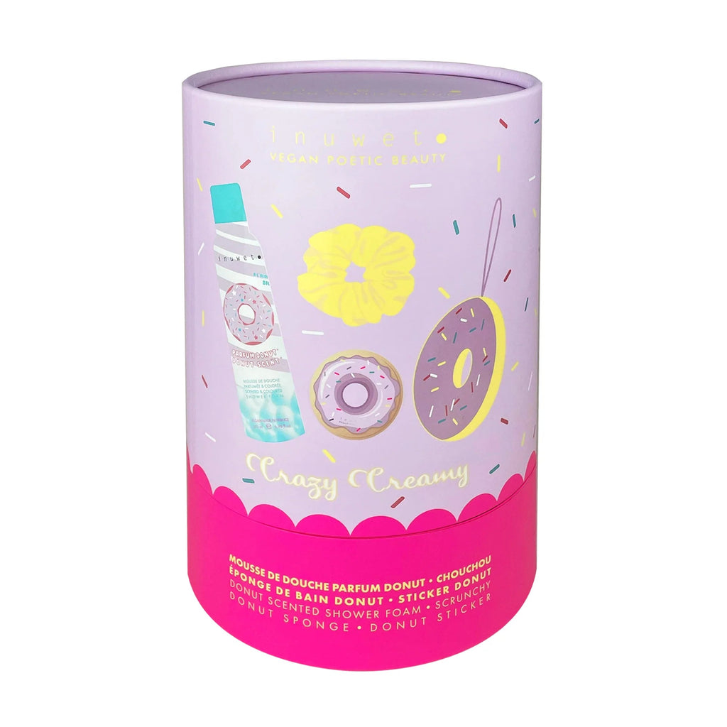 Inuwet - Bad & Dusche Geschenkset "Crazy Creamy Donut"