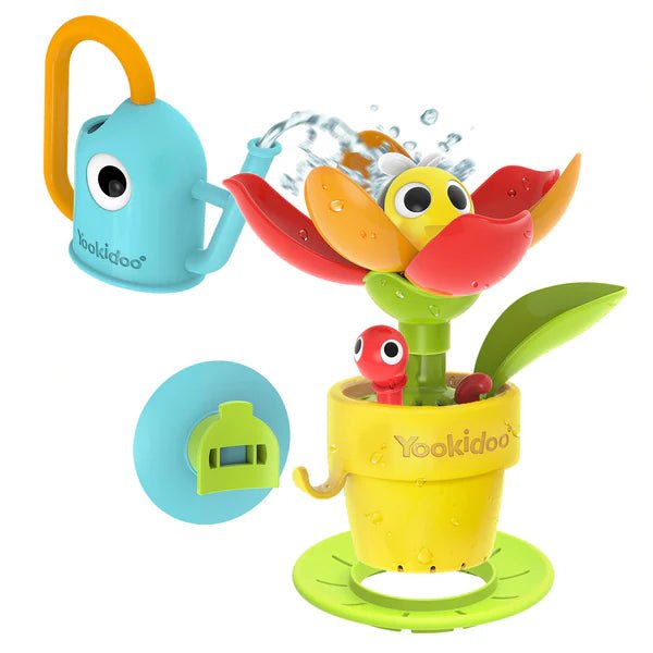 Yookidoo - Badespielzeug - Blumentopf mit Tulpe