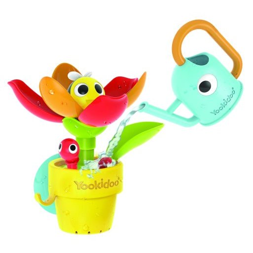 Yookidoo - Badespielzeug - Blumentopf mit Tulpe