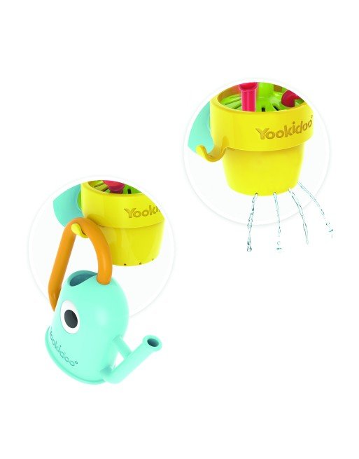 Yookidoo - Badespielzeug - Blumentopf mit Tulpe