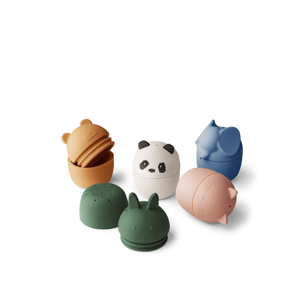 Liewood - Badespielzeug Gaby Creme de la creme multi mix 5er Pack