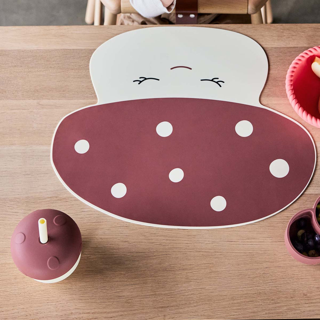 Becher "Pilz" Red - Little Baby Pocket