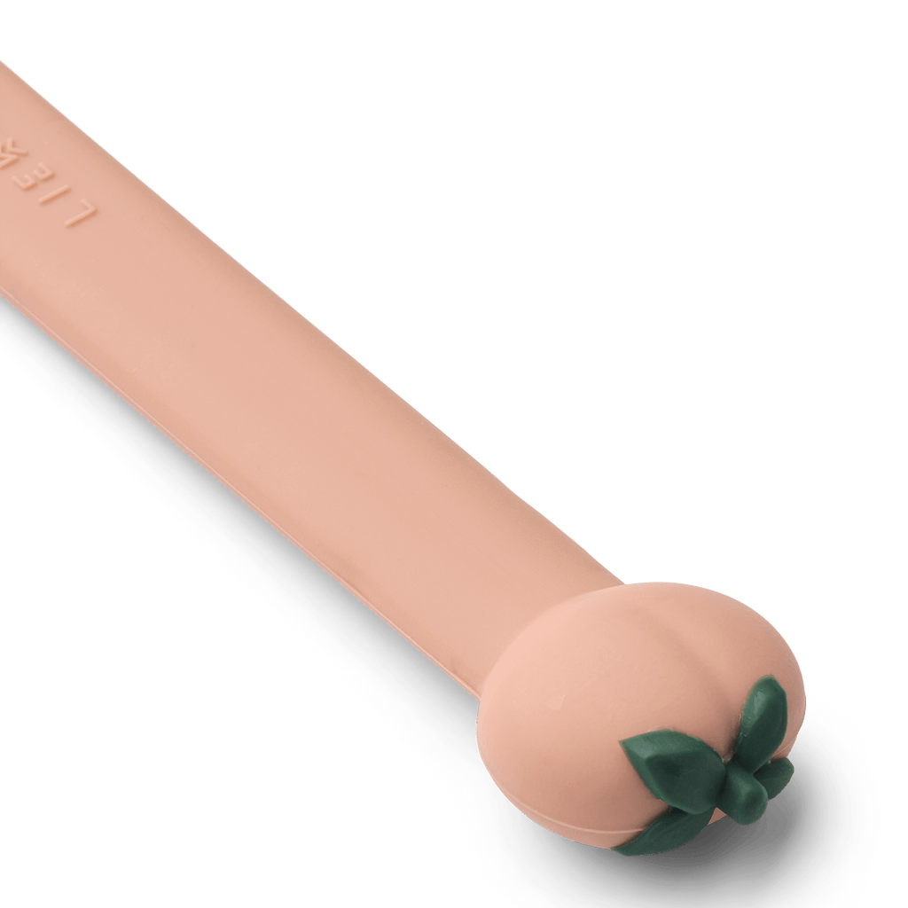 Liewood - Besteckset mit Silikongriff "Tove - Peach / Pale tuscany multi mix"