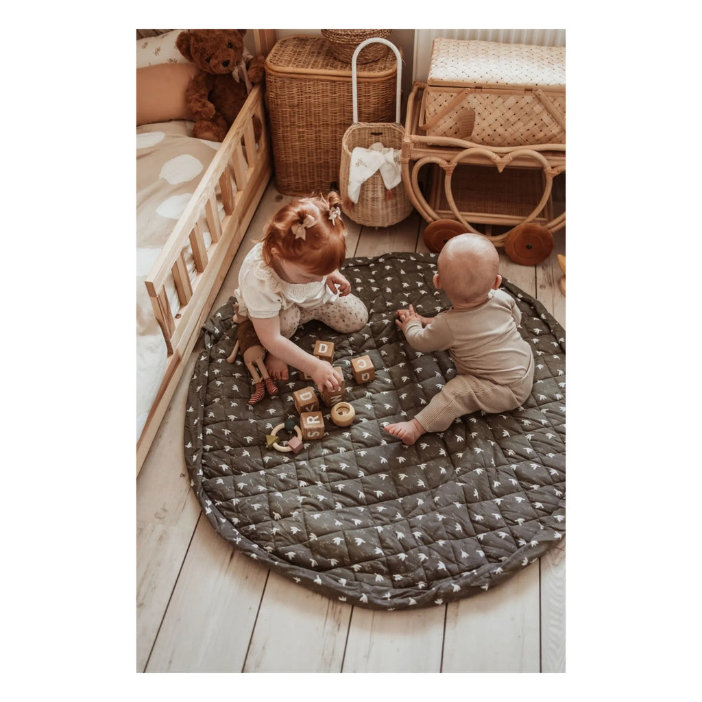 Play & Go - Bio Spielmatte/Spielzeugsack "Birds"
