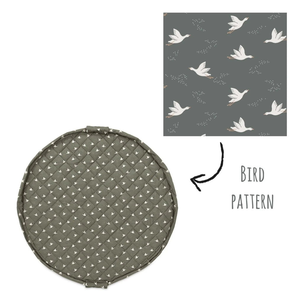 Play & Go - Bio Spielmatte/Spielzeugsack "Birds"