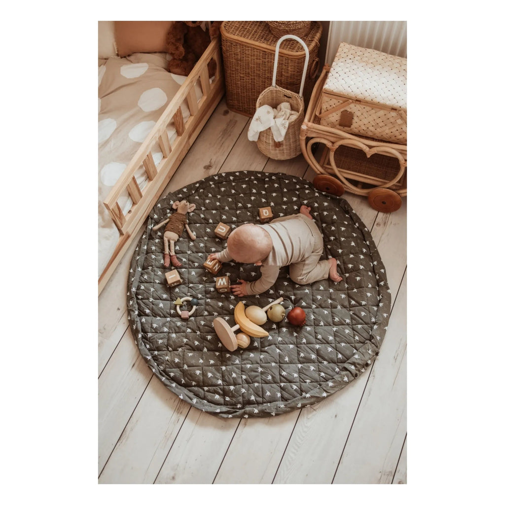 Play & Go - Bio Spielmatte/Spielzeugsack "Birds"
