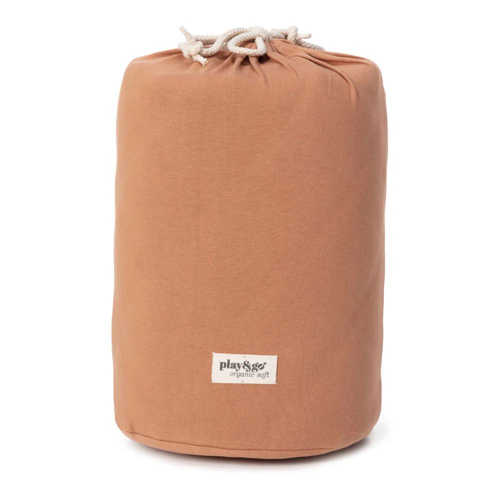 Bio Spielmatte/Spielzeugsack "Soft Organic" Tawny Brown - Little Baby Pocket