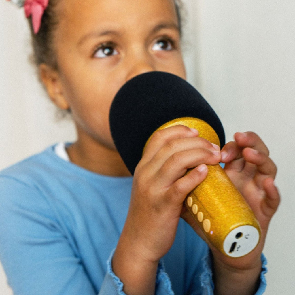 Bluetooth Mikrofon Kinder Glitter – Lalarma Party Karaoke - Little Baby Pocket