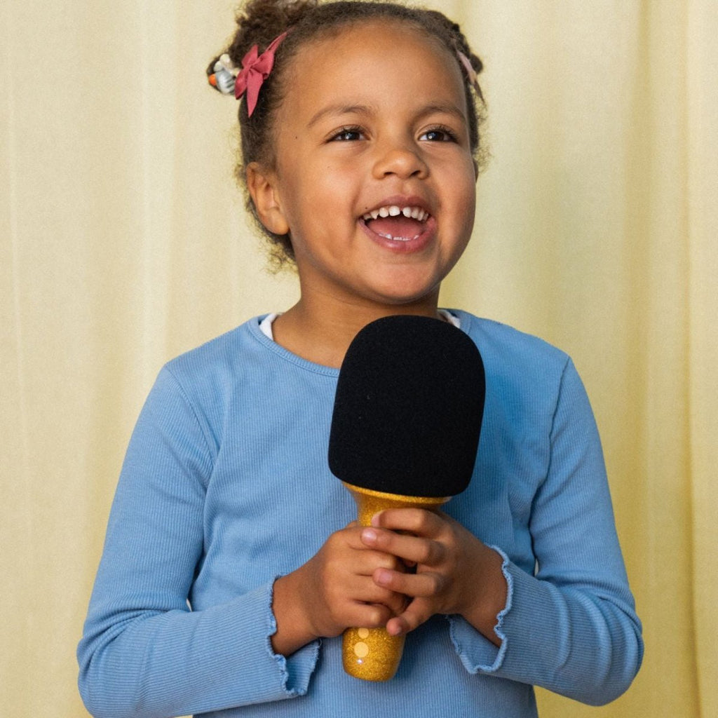 Bluetooth Mikrofon Kinder Glitter – Lalarma Party Karaoke - Little Baby Pocket
