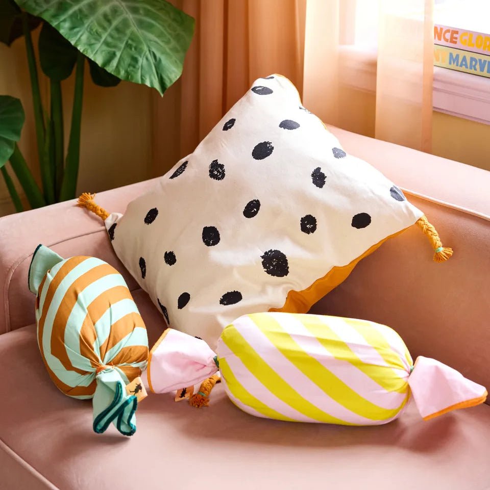 Bonbon Kissen grün Pippi - Little Baby Pocket