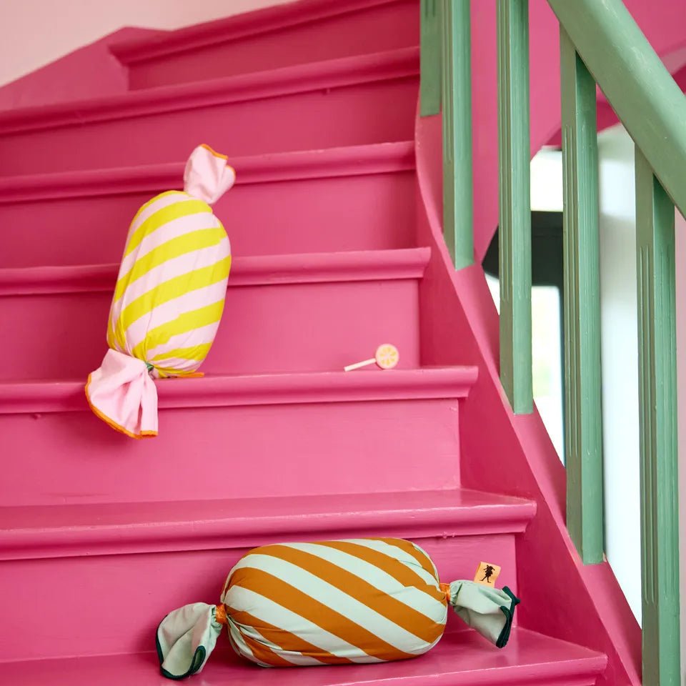 Bonbon Kissen grün Pippi - Little Baby Pocket