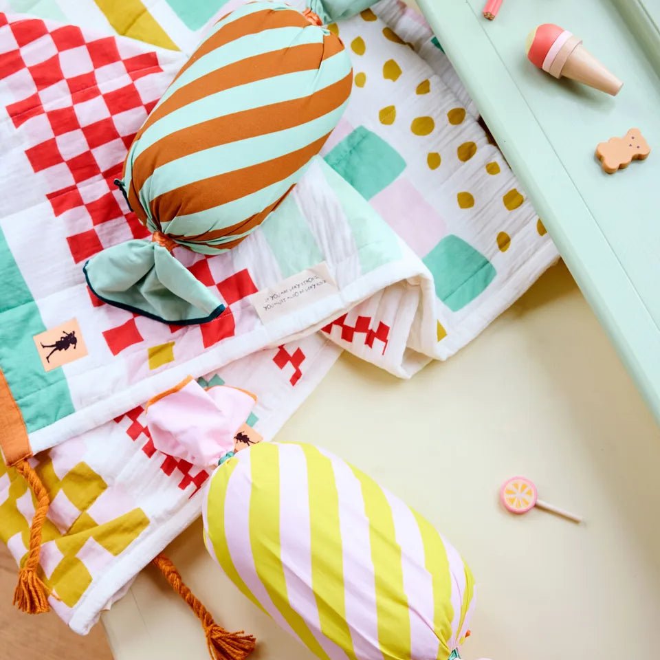 Bonbon Kissen rosa Pippi - Little Baby Pocket