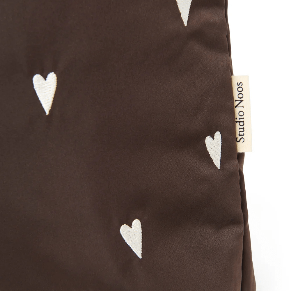 Braun Hearts Puffy Mom - Bag - Little Baby Pocket