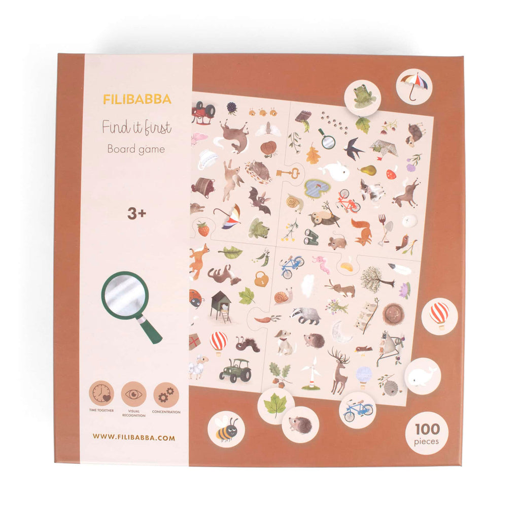 Filibabba - Brettspiel - Wer entdeckt es zuerst?