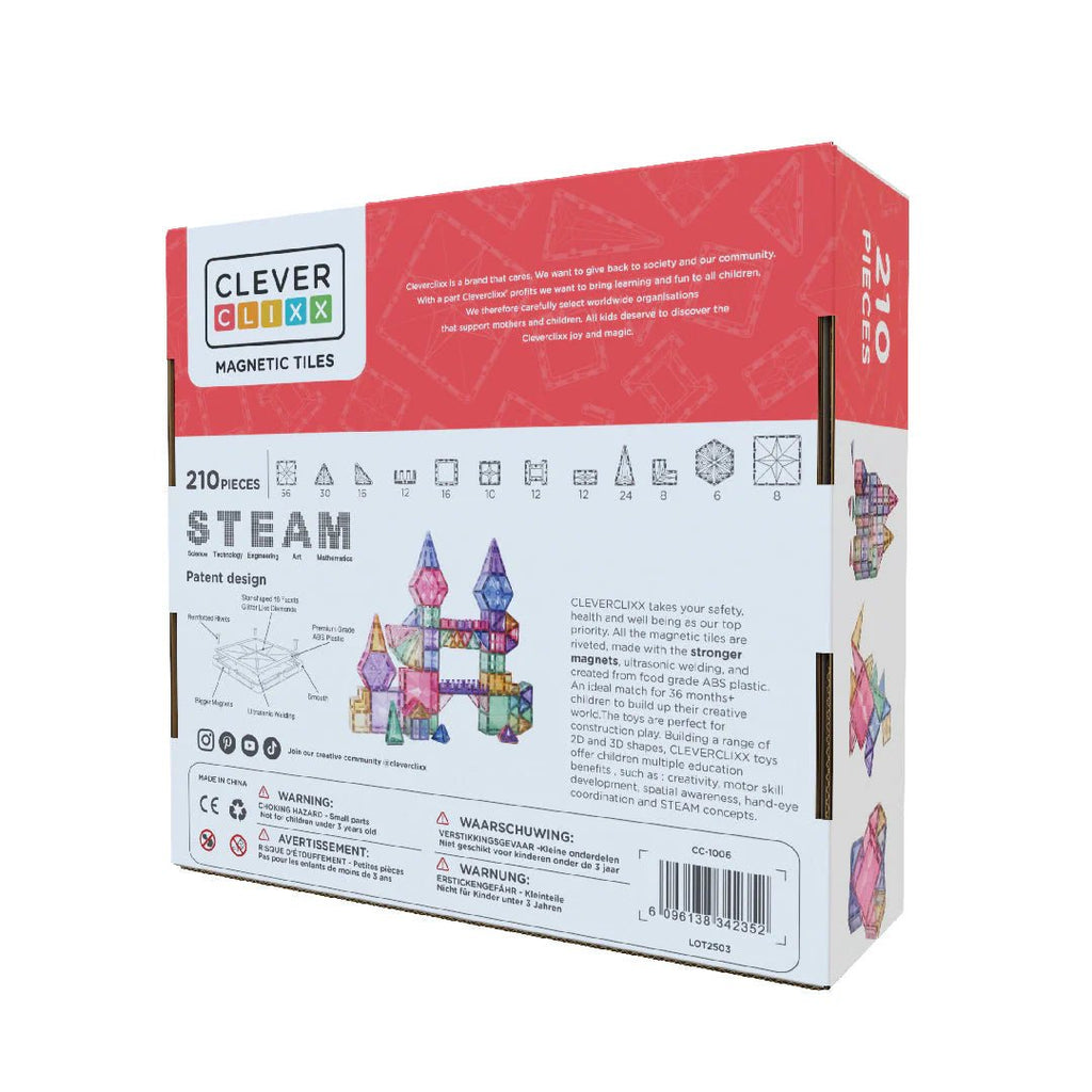 Cleverclixx - Cleverclixx Mega Creative Pack Pastel | 210 Teile