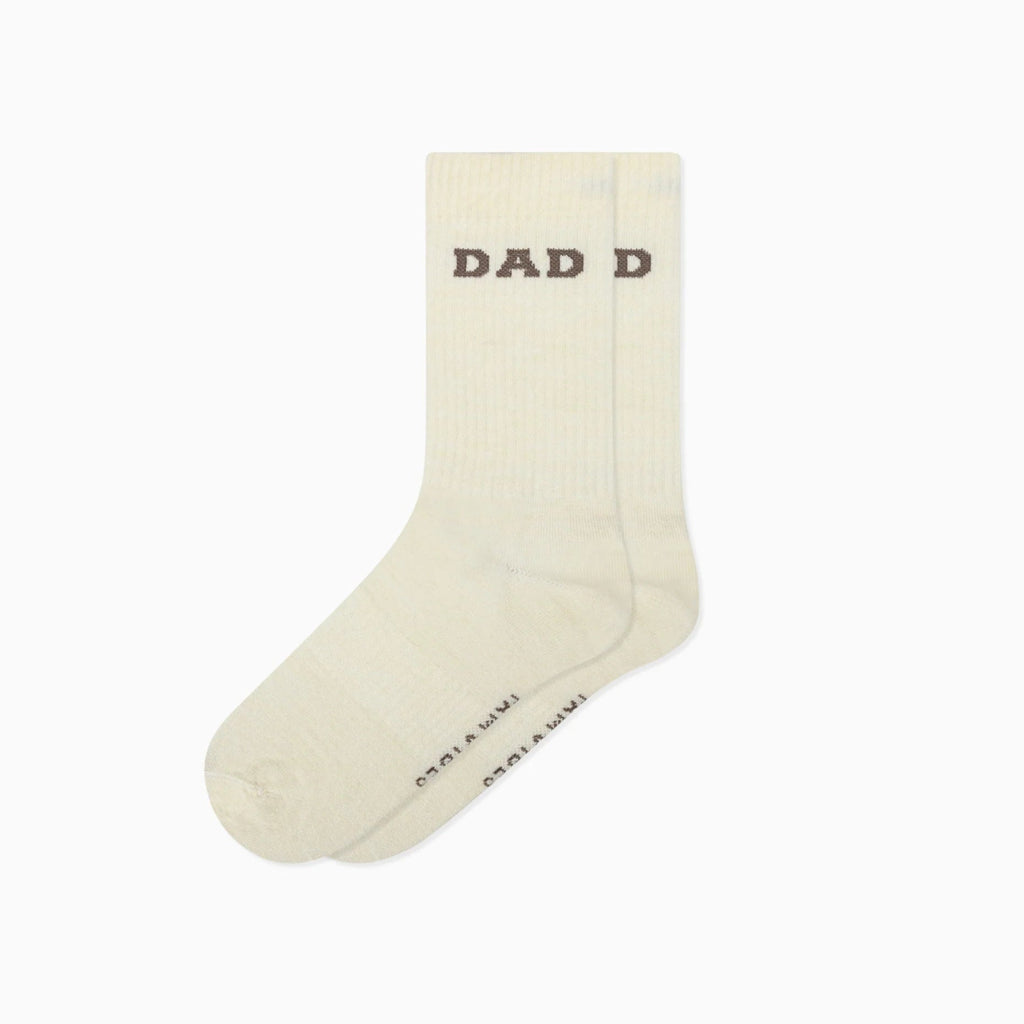 DAD College Wollsocken Taupe - Little Baby Pocket