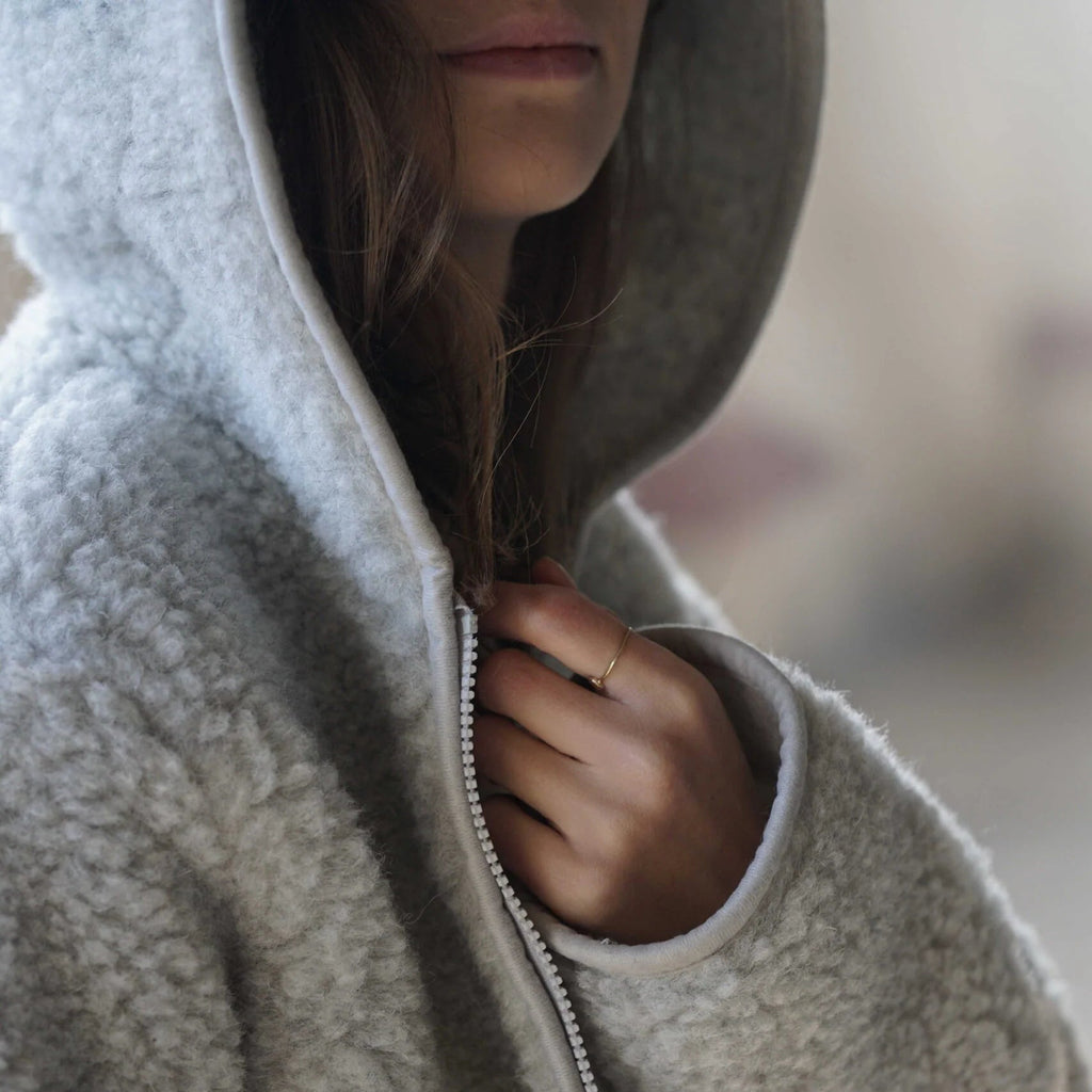 A Basic Brand - Damen Woll Jacke