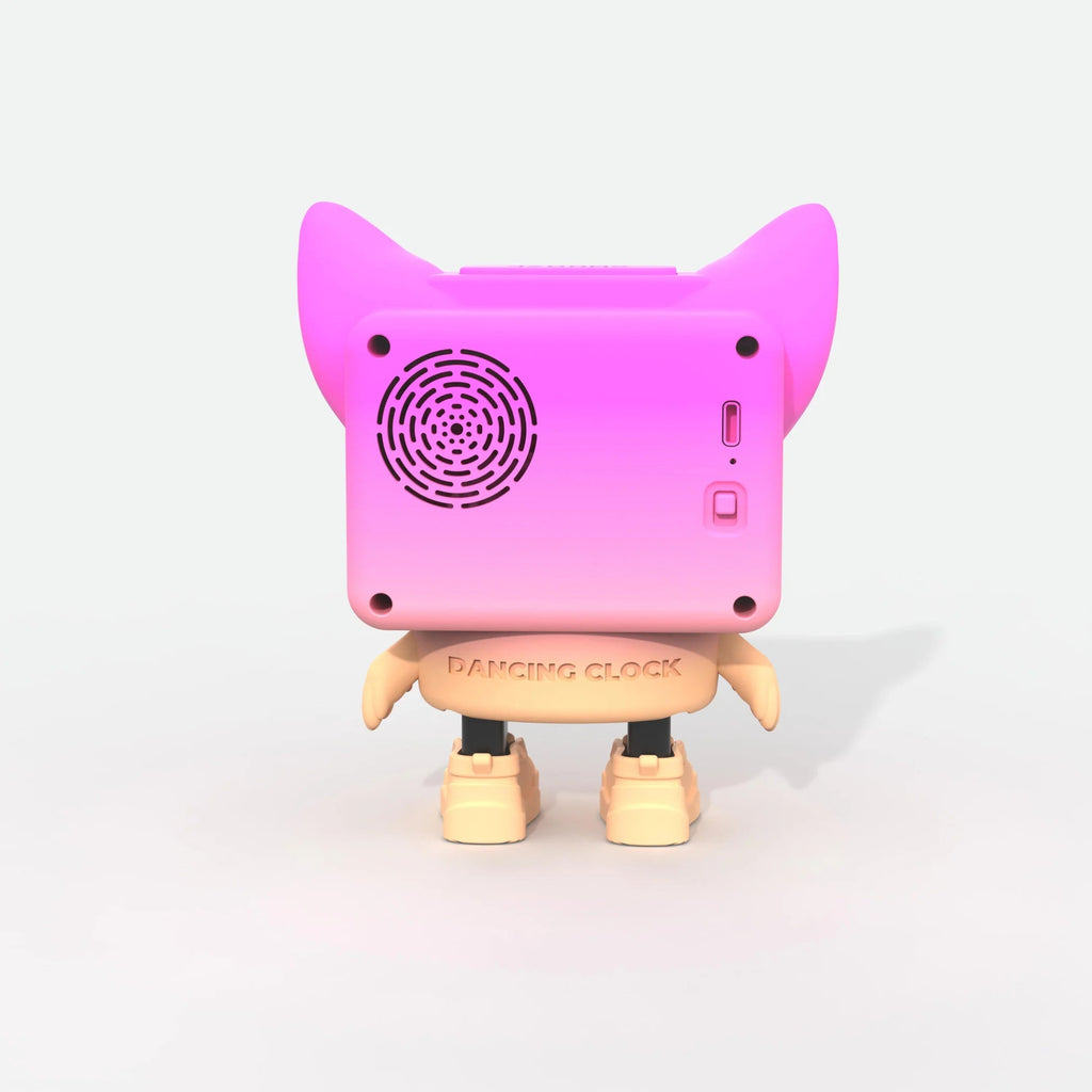 MOB - "Dancing Clock" Wecker Pink
