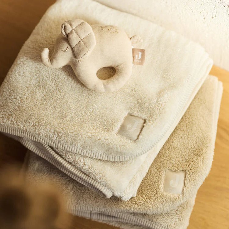 Jollein - Decke Wiege 75x100cm Basic Jersey/Sherpa