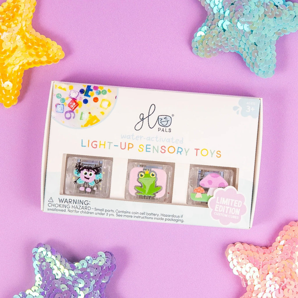 Fantastic Fairies Cubes - Sensorische leuchtende Würfel - Little Baby Pocket