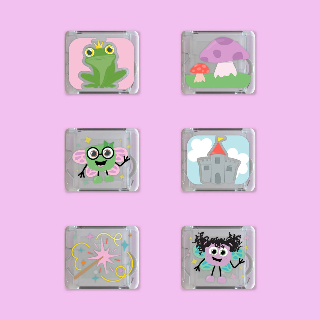 Fantastic Fairies Cubes - Sensorische leuchtende Würfel - Little Baby Pocket