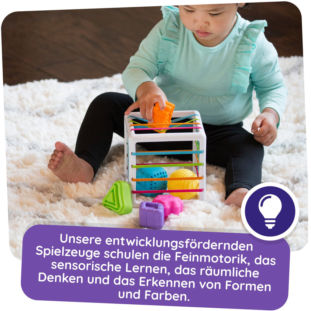 Fat Brain Toy Co - Fat Brain Toy InnyBin - Formen Sortierwürfel