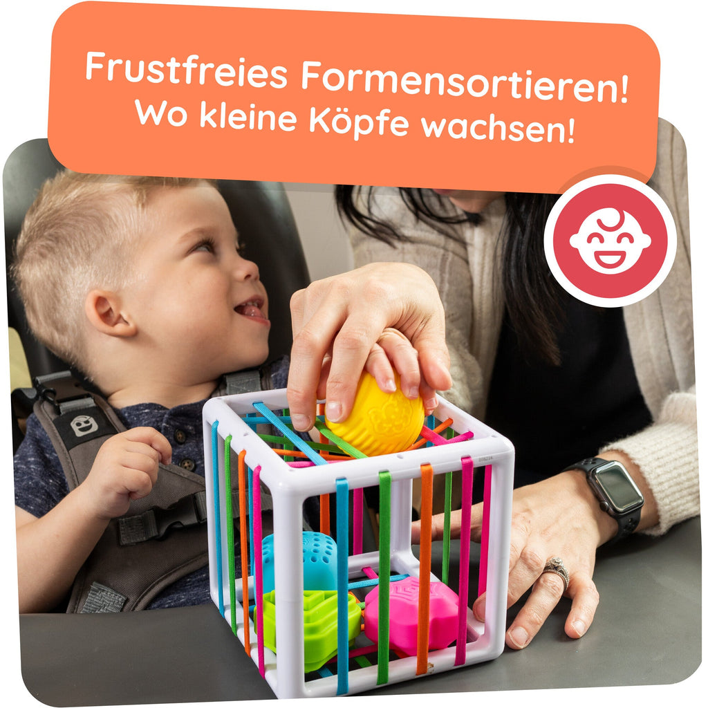 Fat Brain Toy Co - Fat Brain Toy InnyBin - Formen Sortierwürfel
