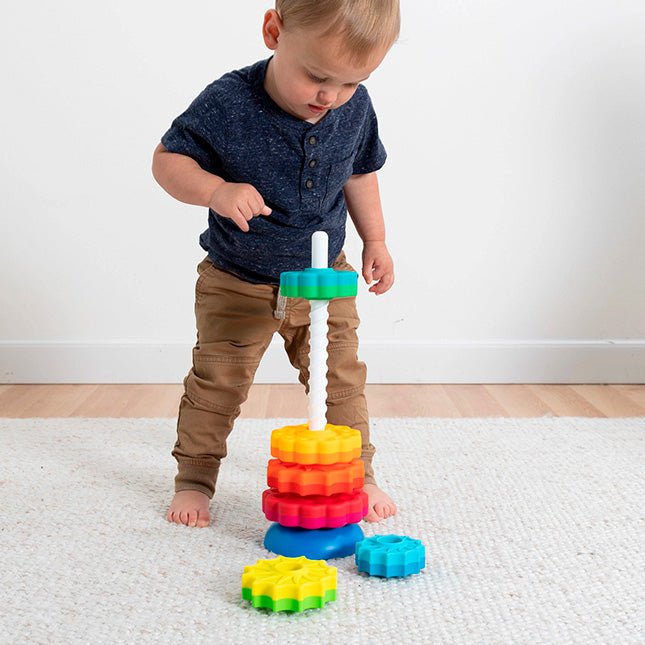 Fat Brain Toy Co - Fat Brain Toy Spin Again - Stapelspielzeug