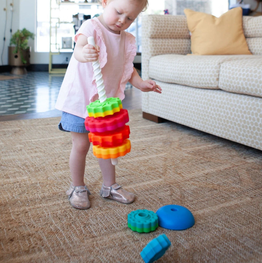 Fat Brain Toy Co - Fat Brain Toy Spin Again - Stapelspielzeug