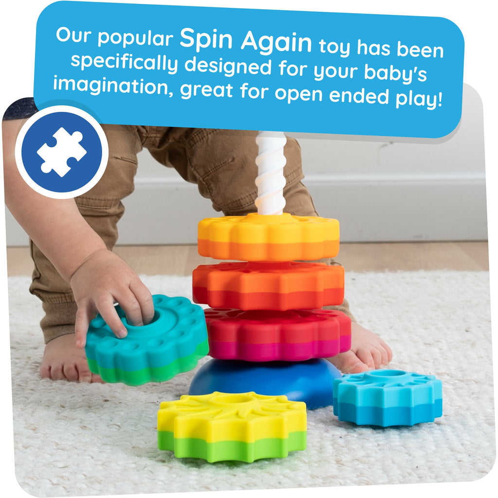 Fat Brain Toy Co - Fat Brain Toy Spin Again - Stapelspielzeug
