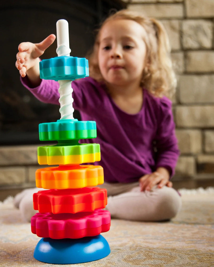 Fat Brain Toy Co - Fat Brain Toy Spin Again - Stapelspielzeug