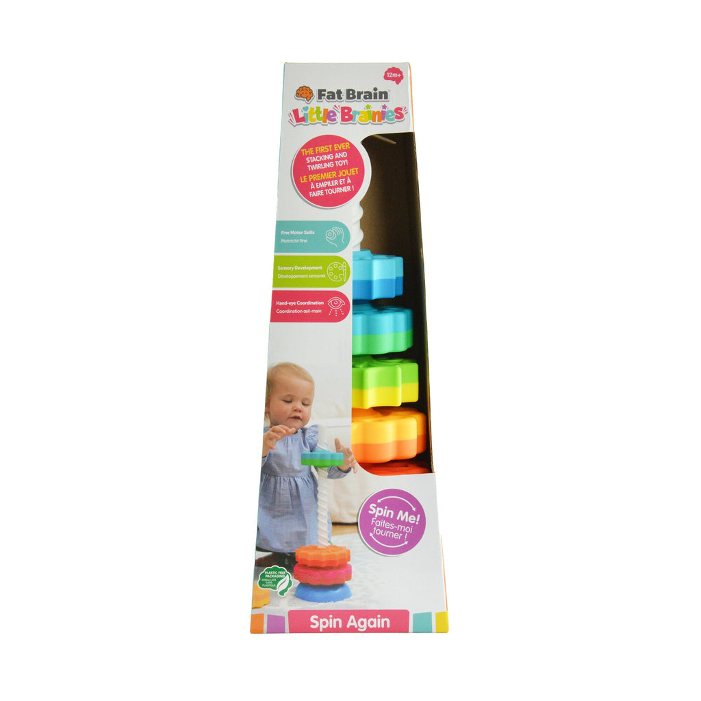 Fat Brain Toy Co - Fat Brain Toy Spin Again - Stapelspielzeug