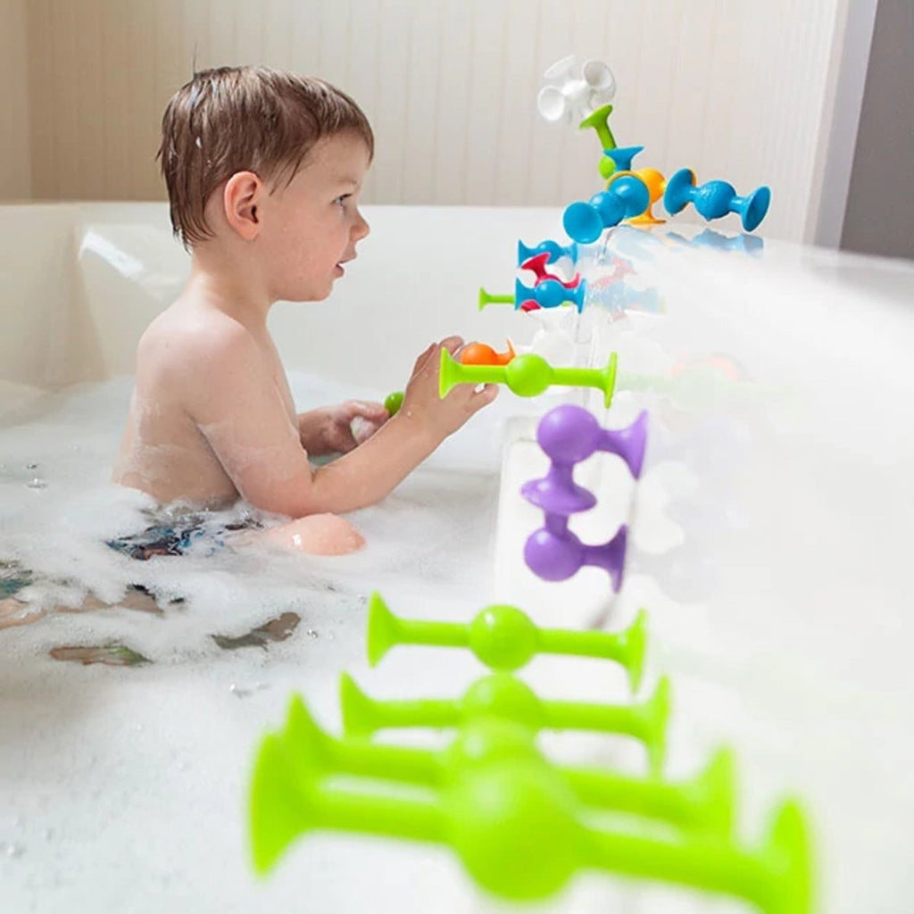 Fat Brain Toy Squigz – 22 - tlg. Stapelspielzeug - Little Baby Pocket