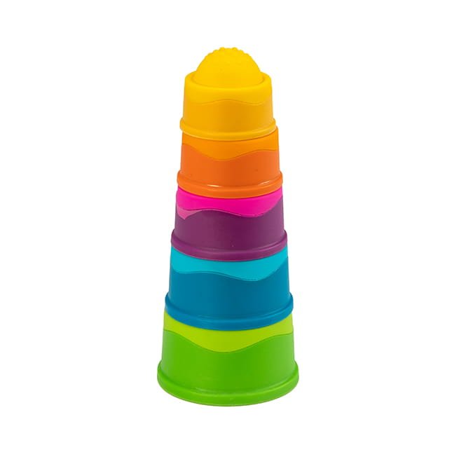 Fat Brain Toys Dimpl Stack – Seifenblasen Dimpl Turm - Little Baby Pocket